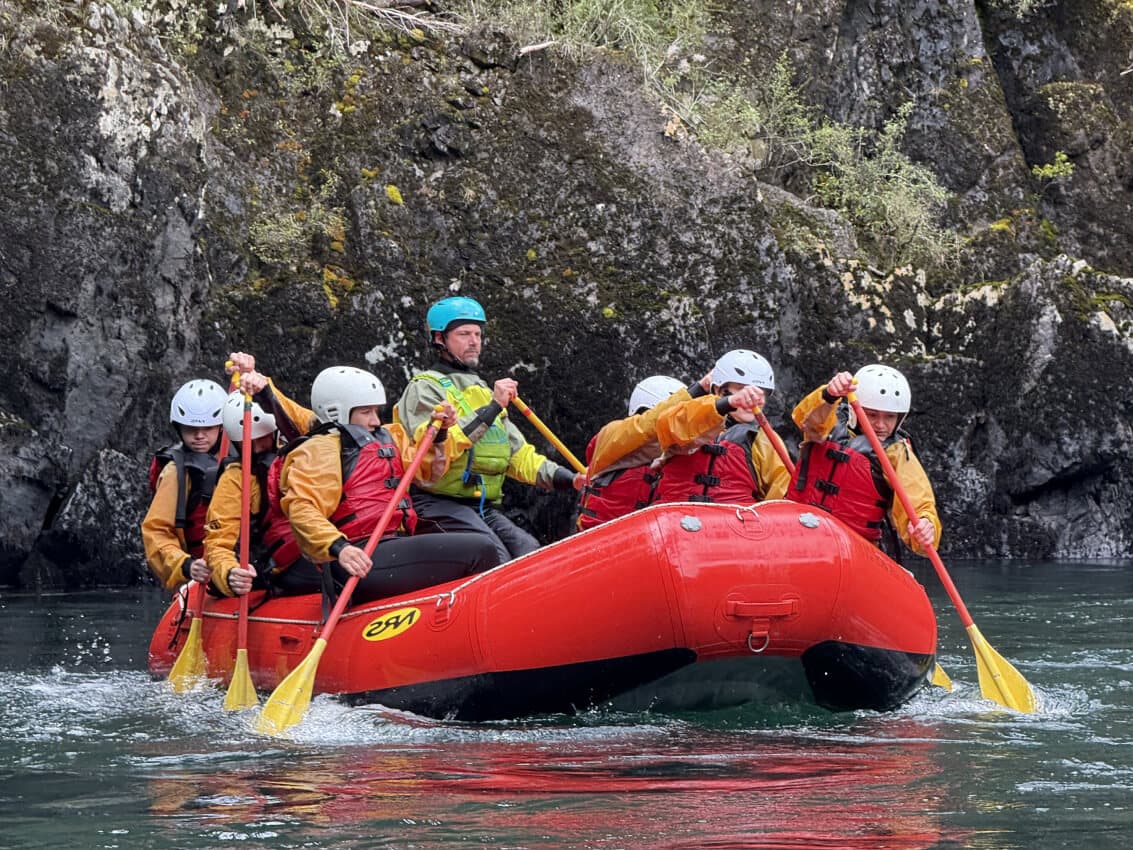 Rafting al límite con Chile