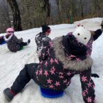 Sledding in Piedras Blancas with transfer from Bariloche